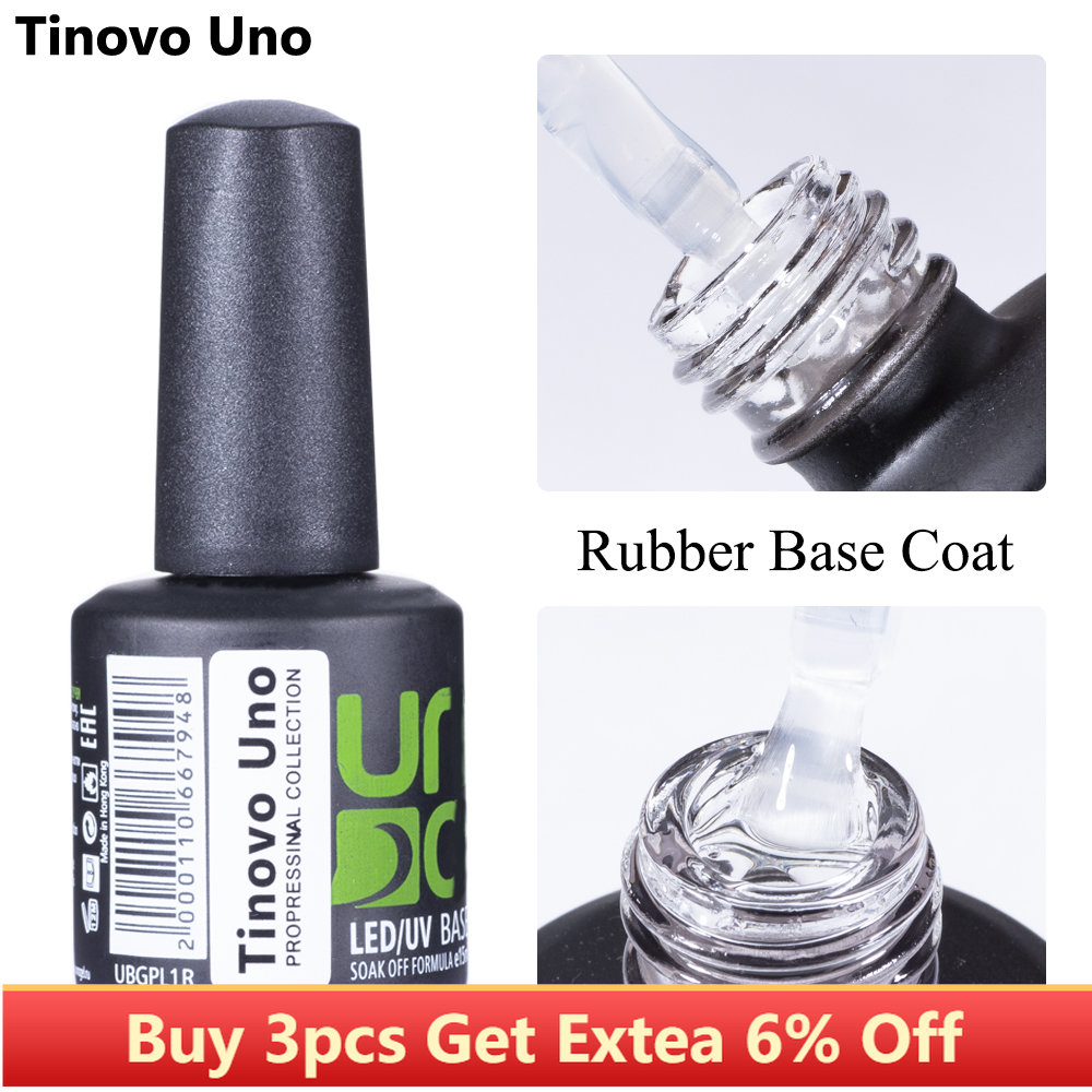 Cooperative Card Game - Tinovo Uno Professioneller UV-Gel-Nagellack mit Gummi-Basislack,
