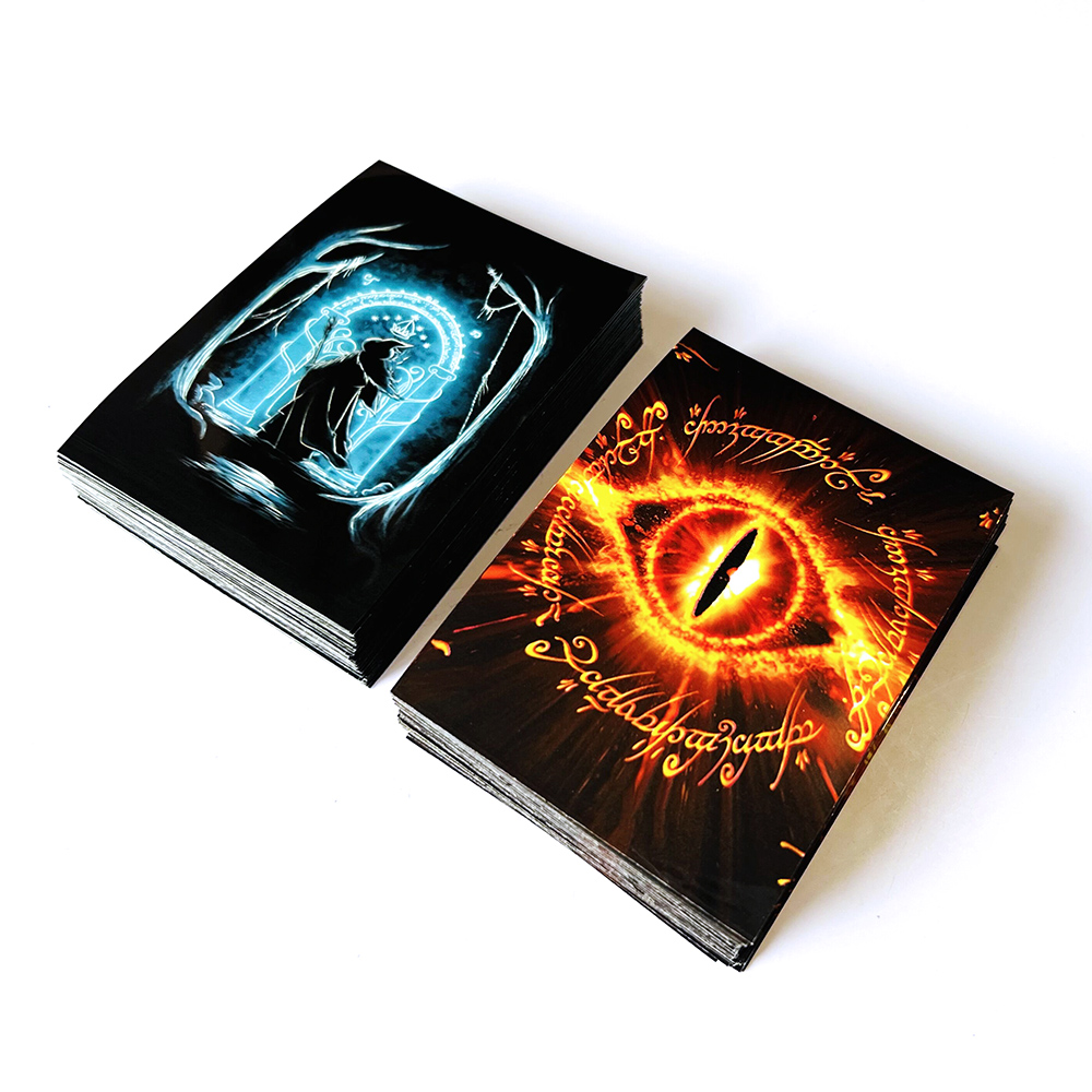 Cooperative Card Game - Kartenschutz, 60 Stück, Standardgröße, Animation, Magier,