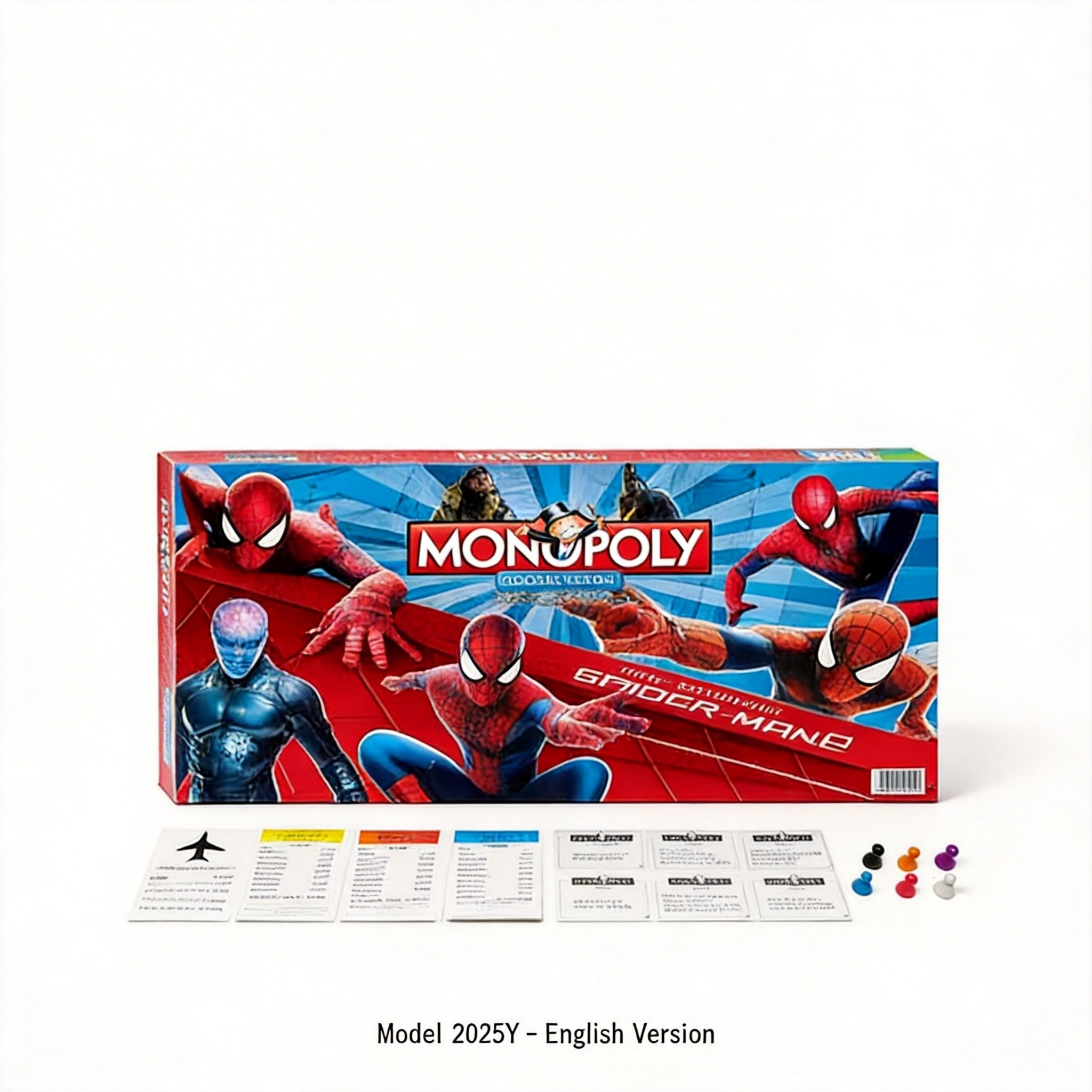 Board Game Catan - Spider-Man Monopoly Brettspiel - Sammler-Edition für