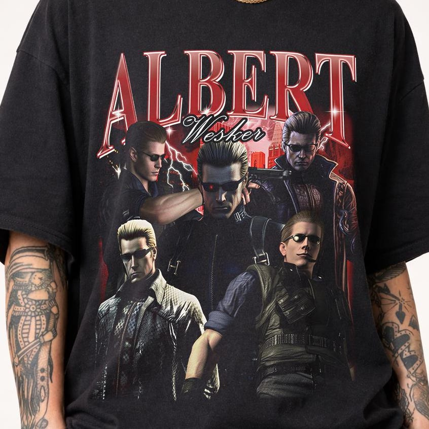 Board Game Resident Evil - Albert Wesker Resident Evil Gaming T-Shirt,