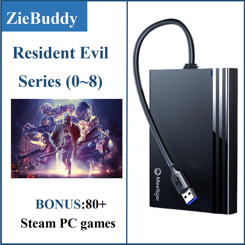 Board Game Resident Evil - ZieBuddy-Spielkonsole inklusive der Resident Evil-Serie (0~8)