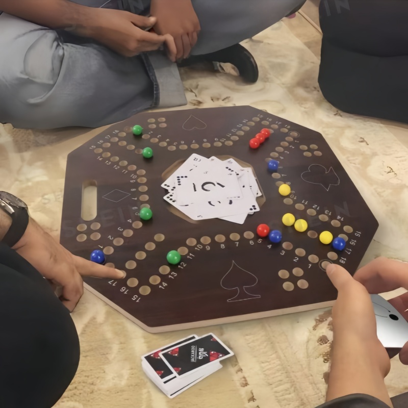 Board Game Electronic Table - Board games, 4 players, Arabic, tabletop