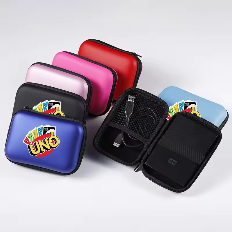 Cooperative Card Game - UNO Reise-Reißverschlussbox Kinder-Fan-Unterhaltungskarten-Clip Mini-Aufbewahrungstasche