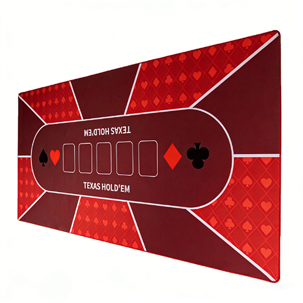 Board Game Table - Gummi-Tischdecke Texas Hold'em Poker-Matte Casino Große