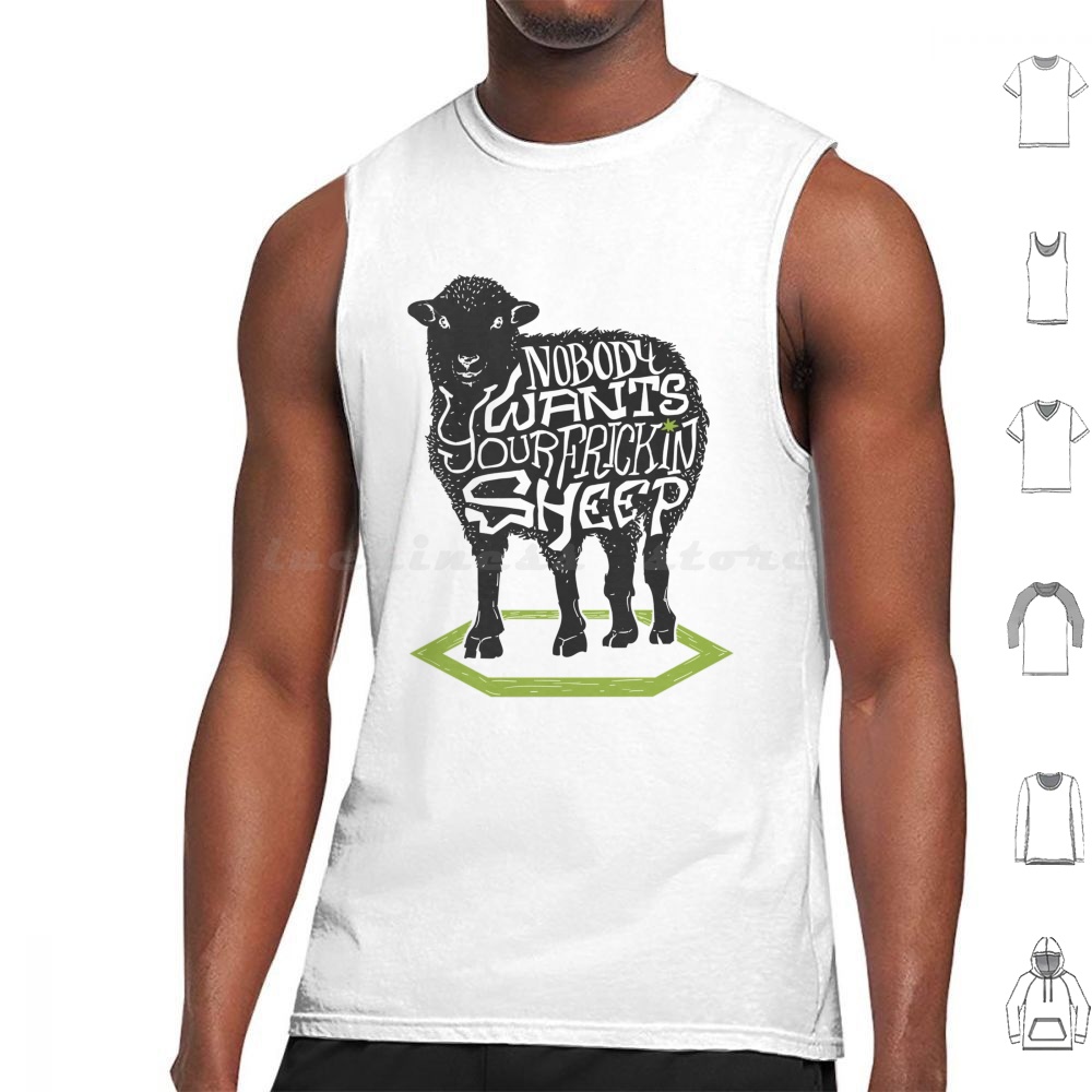 Board Game Catan - Nobody Wants Your Sheep (Light) Tanktops