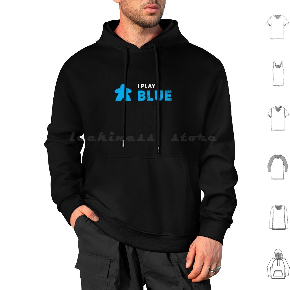 I Play Blue Kapuzenpullover au – Board Game Geek Bewertung und Preis